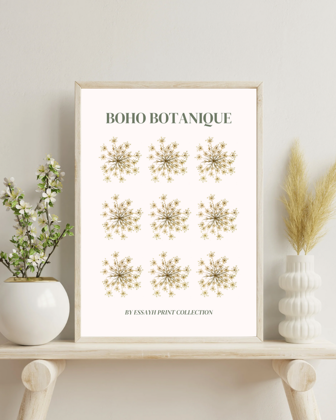 Many Flower Fireworks Poster
